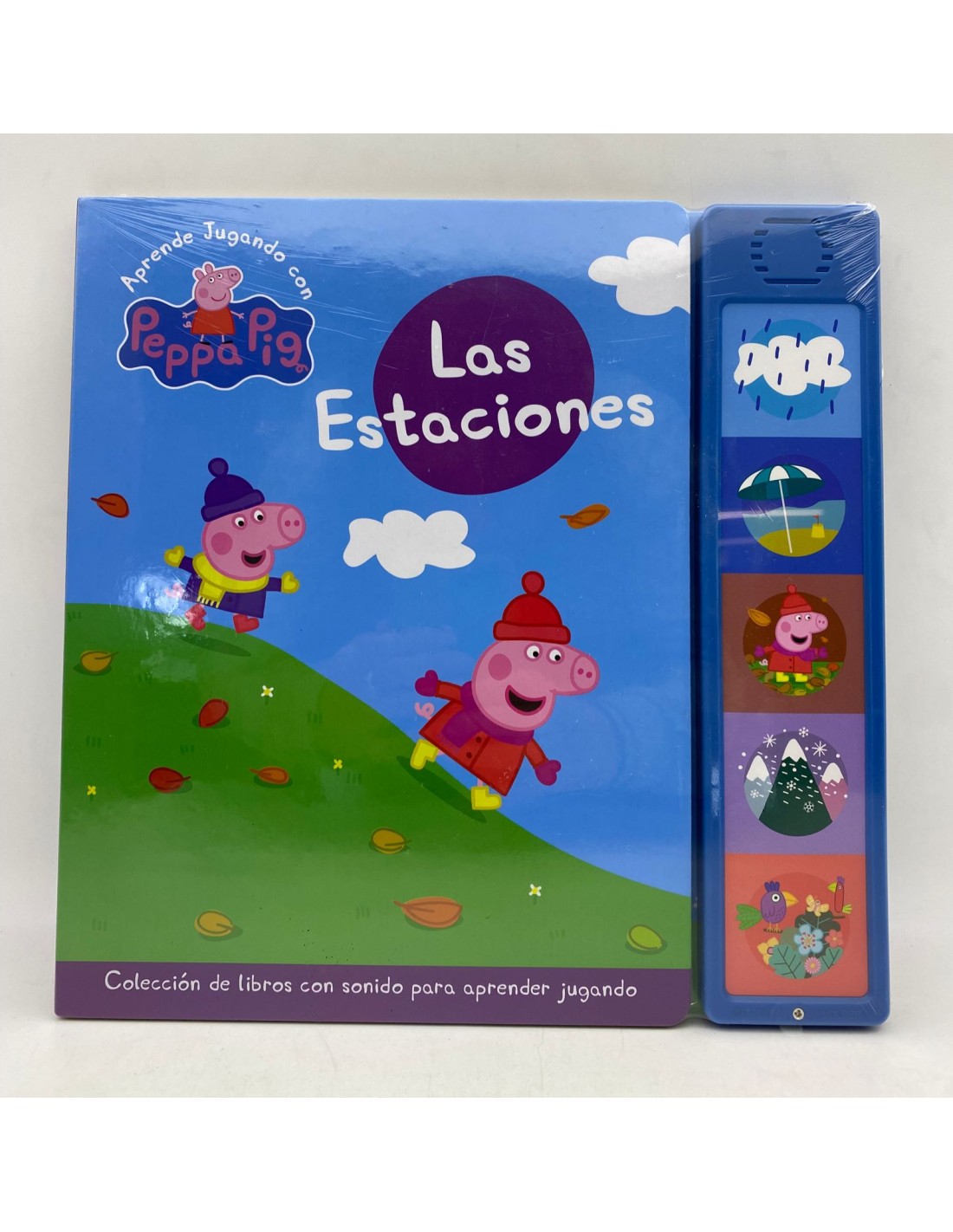 LIBRO CON SONIDO PEPPA PIG - LAS ESTACIONES